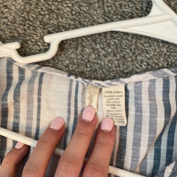 Blue and White Romper from Japna - Picture 3 of 3